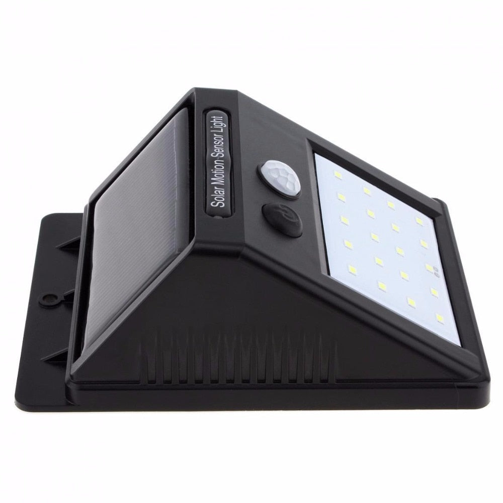 20 LED Waterproof Solar Power Motion Sensor Wall Light Outdoor Garden