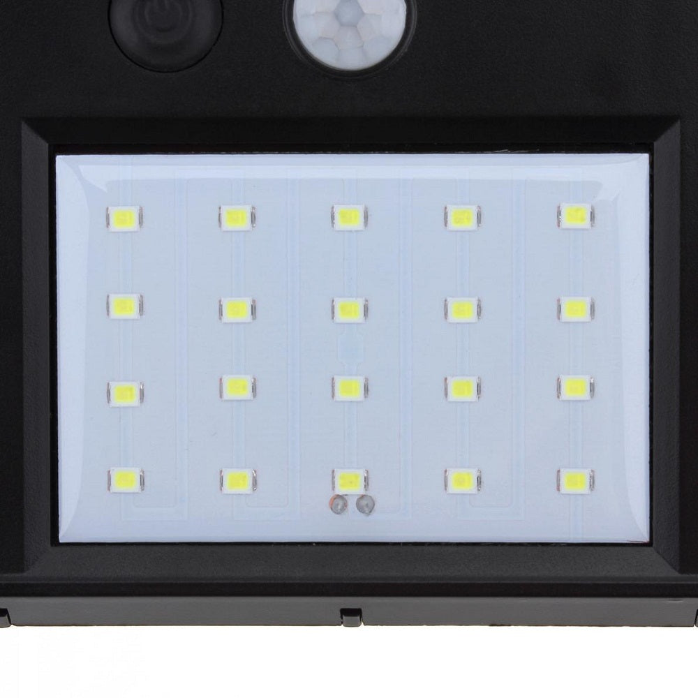 20 LED Waterproof Solar Power Motion Sensor Wall Light Outdoor Garden