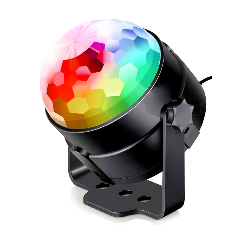 LT-910 Mini LED Projector With Speaker & RGB Disco Light