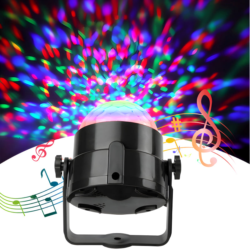 LT-910 Mini LED Projector With Speaker & RGB Disco Light