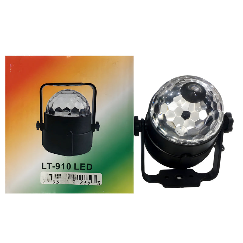 LT-910 Mini LED Projector With Speaker & RGB Disco Light