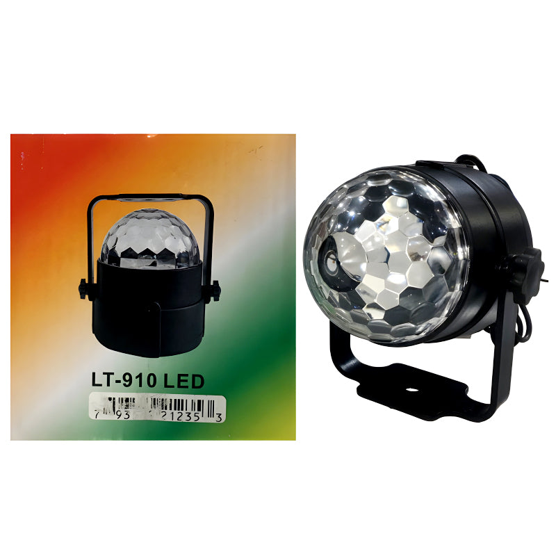 LT-910 Mini LED Projector With Speaker & RGB Disco Light