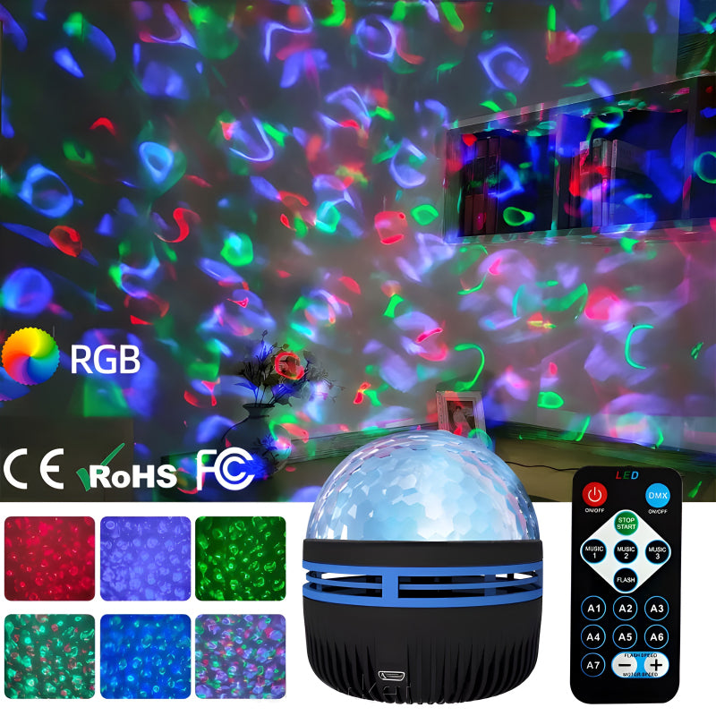 Q6 Mini High-Quality LED Starry Projection Light With Remote Control